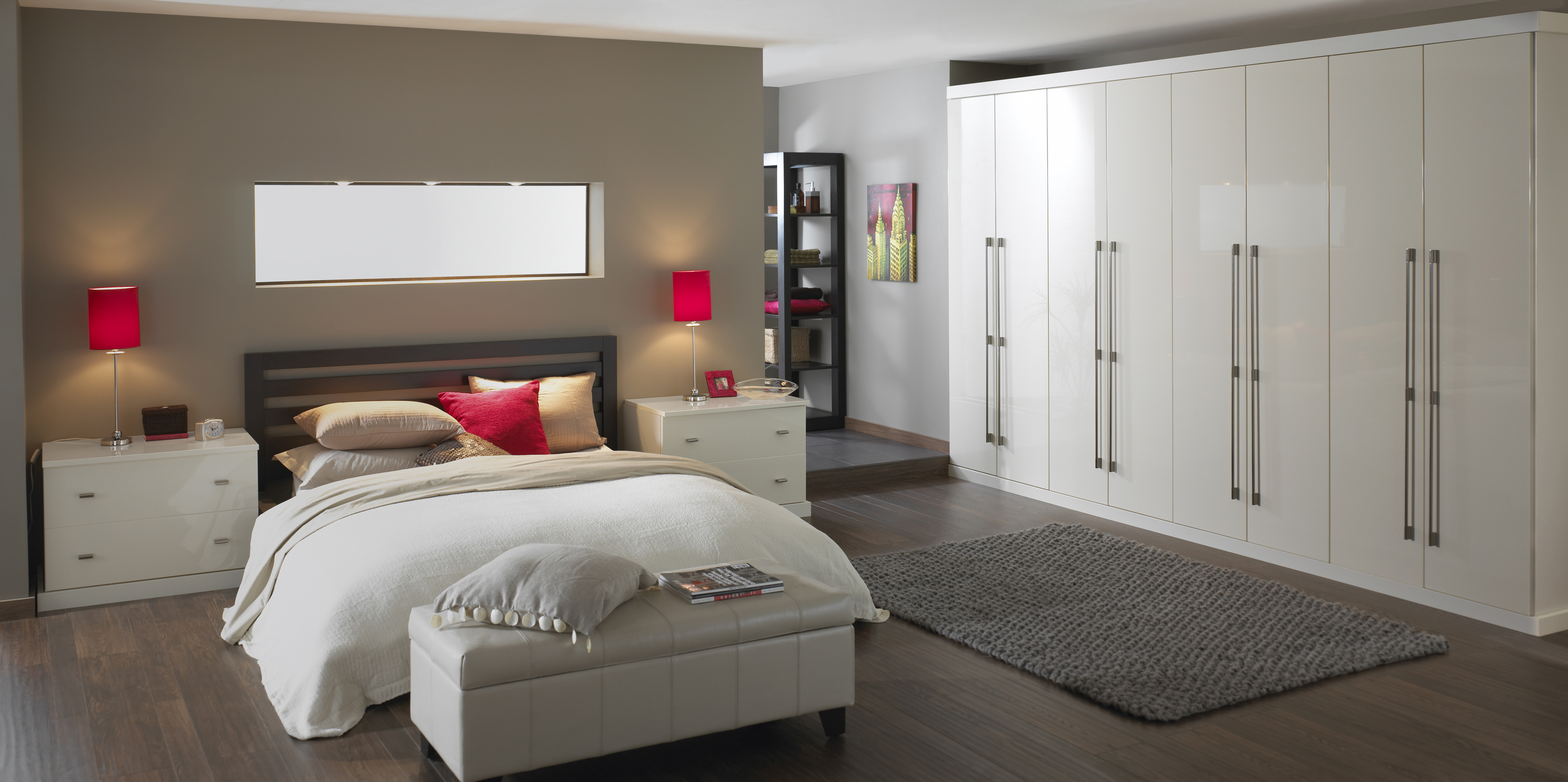 fitted bedroom furniture set