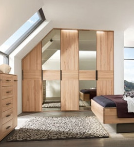 Custom shaped fitted wardrobes in Kent Home