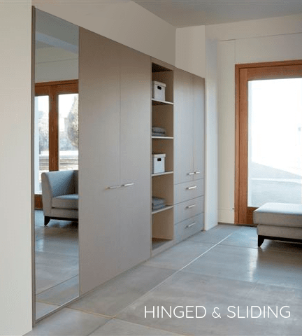 Bespoke fitted wardrobe in soft toned bedroom | wow interior design 