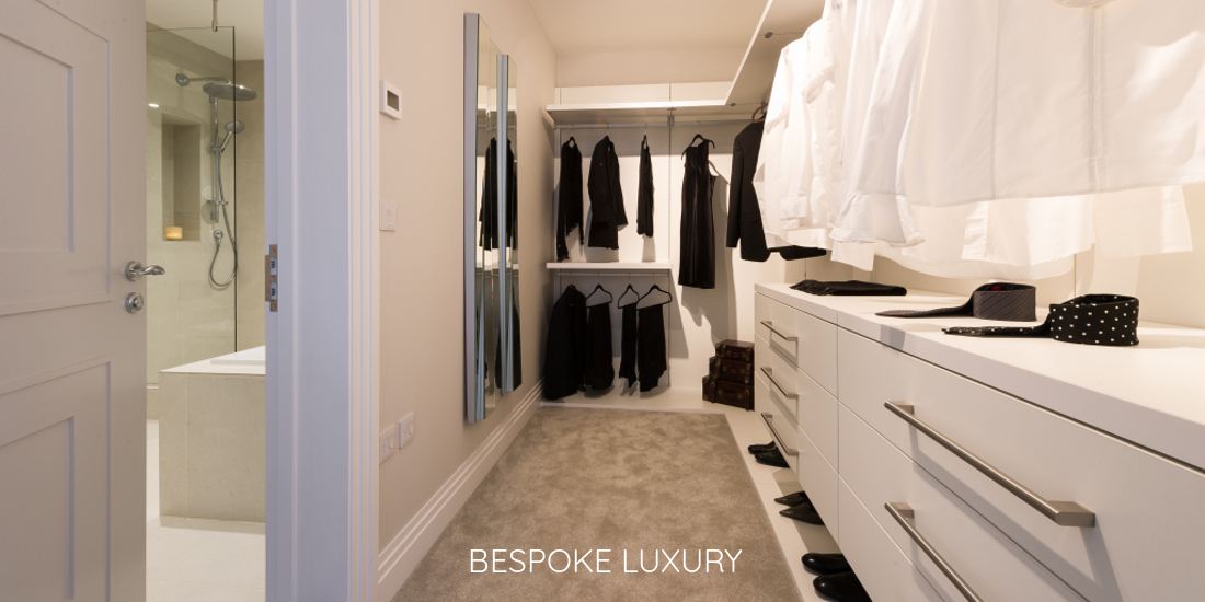 Luxury walk in wardrobe | fitted wardrobe 